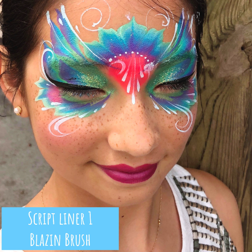 BLAZIN BRUSH - Liner pensel - Script Liner #1 - Billede 3