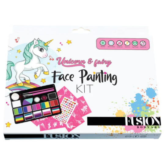 FUSION - Unicorn & Fairy Facepainting Kit - Billede 2