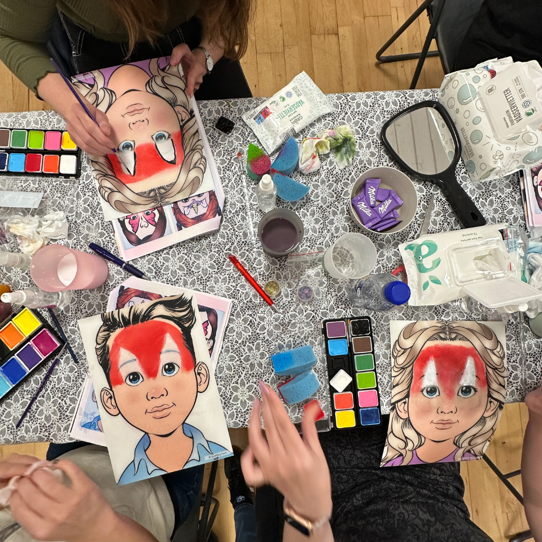 HAPPY FACES - Ansigtsmalings kursus for begyndere (Nyborg) - Billede 6